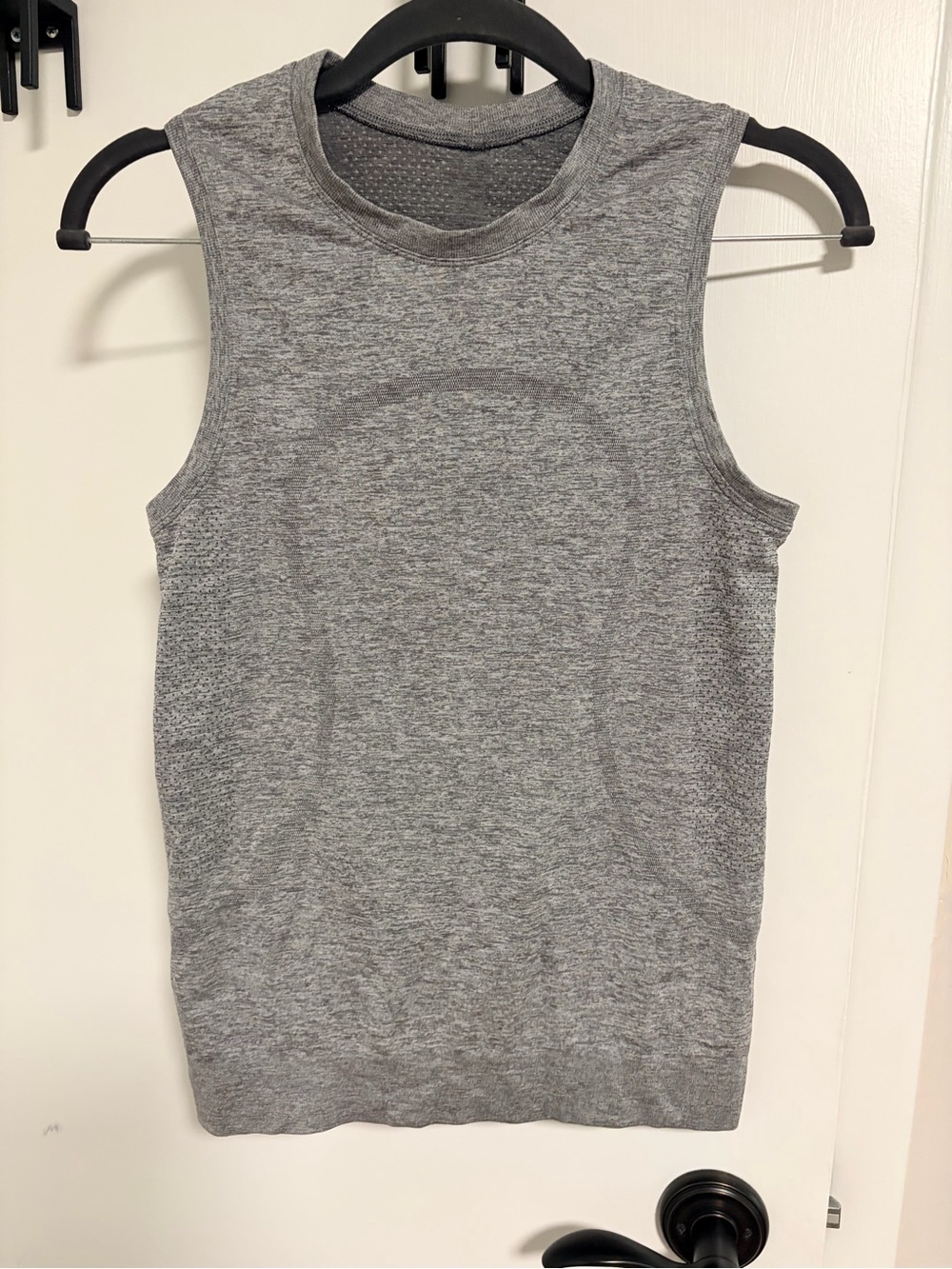 lululemon athletica Heather Gray Sleeveless Performance Tank